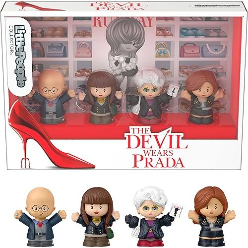 Little People Collector The Devil Wears Prada Special Edition Set for Movie Fans, 4 Figures in a Display Package (Amazon Exclusive)