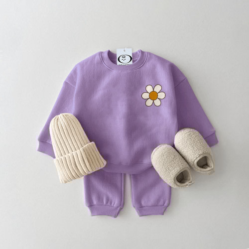 Baby Simple Printed Daisy Set