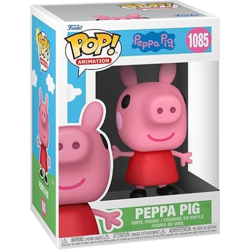 Funko POP Animation: Peppa Pig- Peppa Pig, Multicolor, Standard