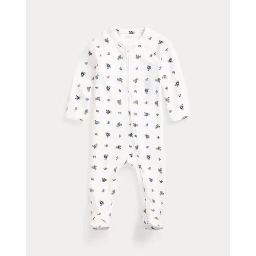 Polo Bear Cotton Interlock Coverall
