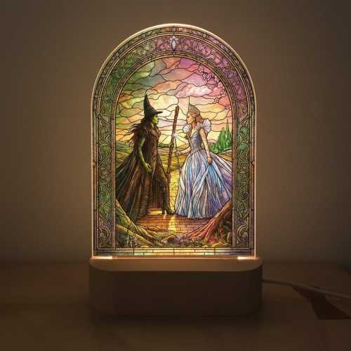 Wicked Night Light, Gift for Movie Fans, Christmas Gift, Colors Changing, Birthday Gift