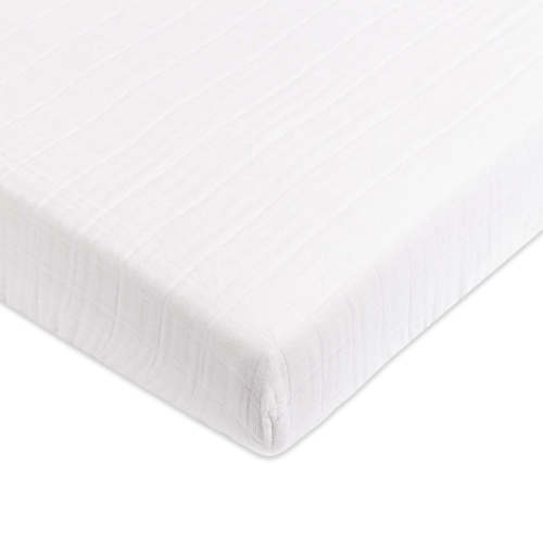 Babyletto Mini Crib Sheet in GOTS Certified Organic Muslin Cotton – DaVinci Baby