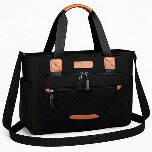 DEFAHN Diaper Bag, Baby Bag with 15 Pockets, Large Capacity Waterproof Tote for Mom and Dad