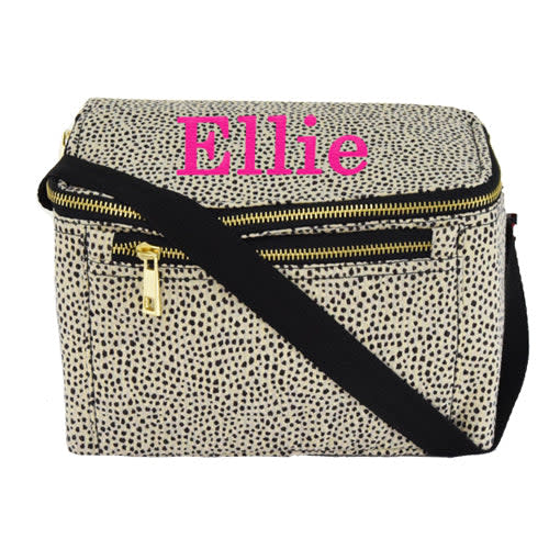 Personalized Lunch Box by Mint Cheetah Seersucker