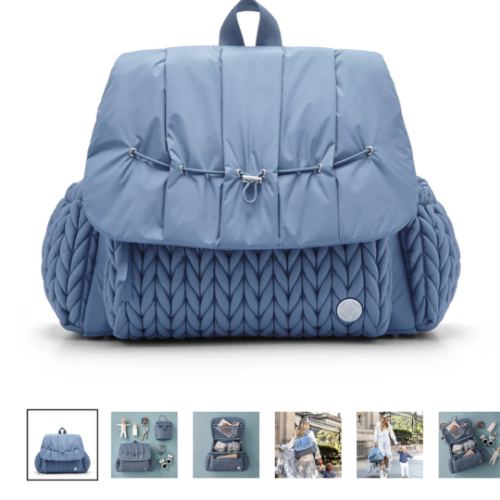 Levy Backpack Ash Blue