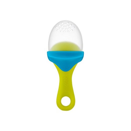 Boon Pulp Silicone Feeder, Green/blue