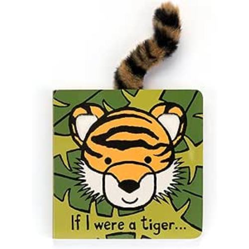 Jellycat If I were a Tiger: A Touch and Feel Board Book Children's Book - Baby Gift
