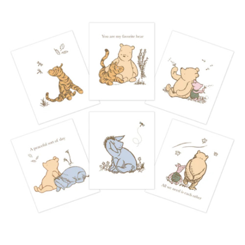 Disney Baby Classic Pooh Unframed Nursery/Child Wall Art – Lambs & Ivy