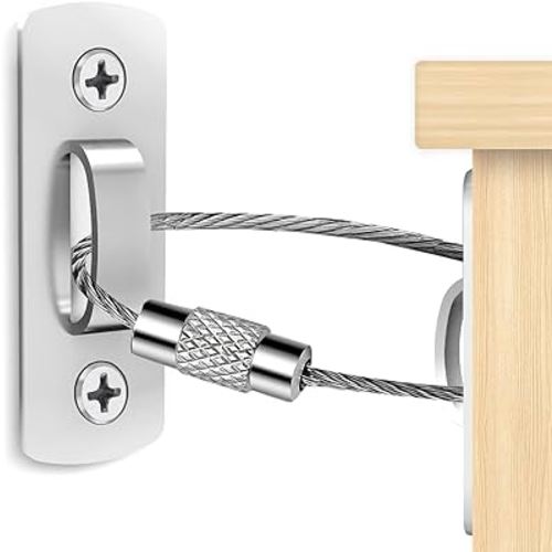 Furniture Anchors for Baby Proofing(12 Pack), 2023 Upgraded Furniture Anchors, Secure 400 Pound Wall Anchors for Furniture Prevent Falling Anti Tip Earthquake Straps for Child Baby Safety