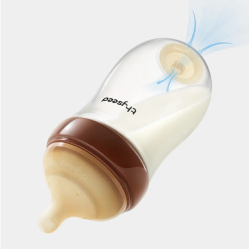 Anti-Colic Glass Baby Bottle | Breastlike Nipple - thyseed