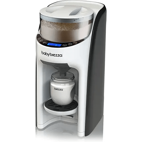 New and Improved Baby Brezza Formula Pro Advanced Formula Dispenser Machine - Automatically Mix a Warm Formula Bottle Instantly - Easily Make Bottle with Automatic Powder Blending