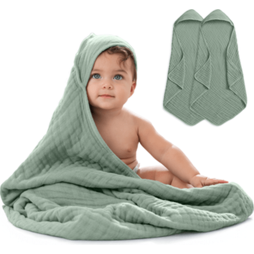 Baby Hooded Towels - Pack of 2