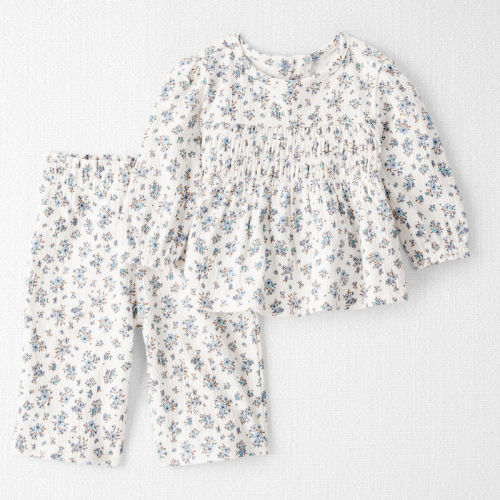 Baby Girl 2-Piece Organic Cotton