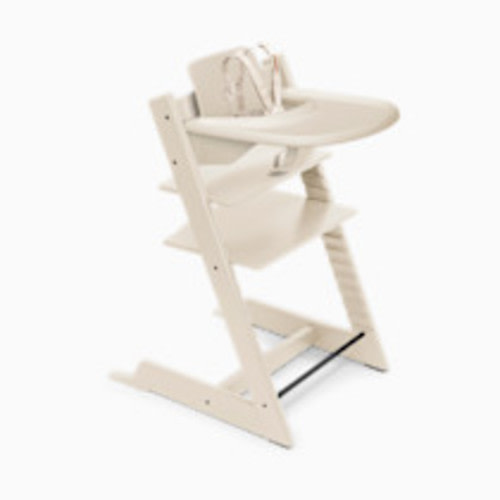Stokke Tripp Trapp High Chair² + Tray Bundle - Vanilla White