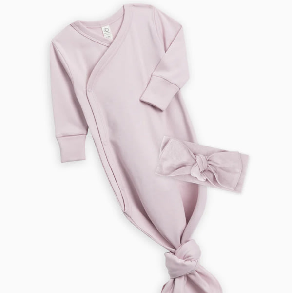 Kimono Gown and Bow Wrap Set