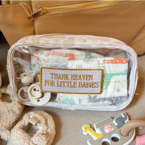 Thank Heaven - Medium Clear Bag – KenzKustomz