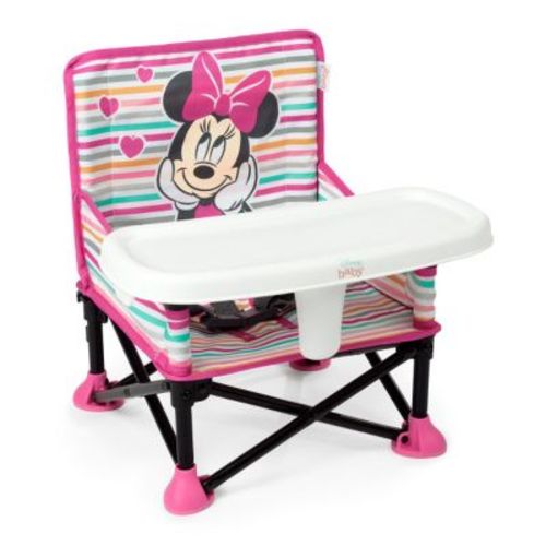 Bright Starts Disney Baby Pop N Sit Portable Booster Seat - Minnie