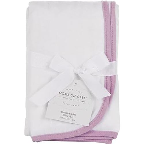 Baby Swaddle 0-3 Months Newborn, Essential Swaddle Blanket | 48X48 | Cotton (English Rose)