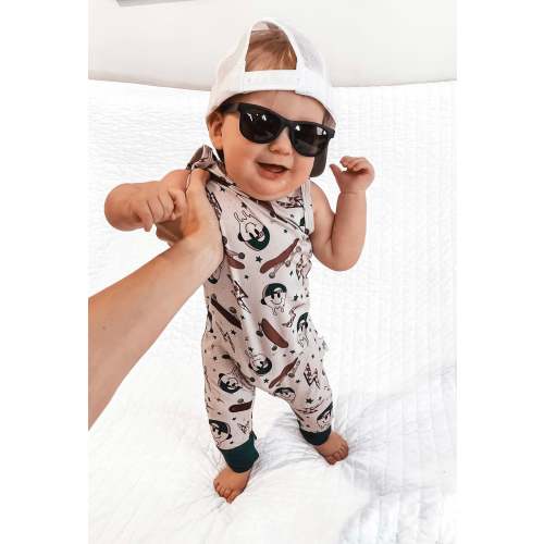 Skater Boy - Crescent Romper