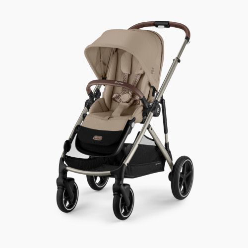 Cybex Gazelle S 2 Stroller - Taupe Frame With Almond Beige Seat