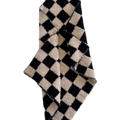 Phufy Bliss Checkerboard Mini Blanket