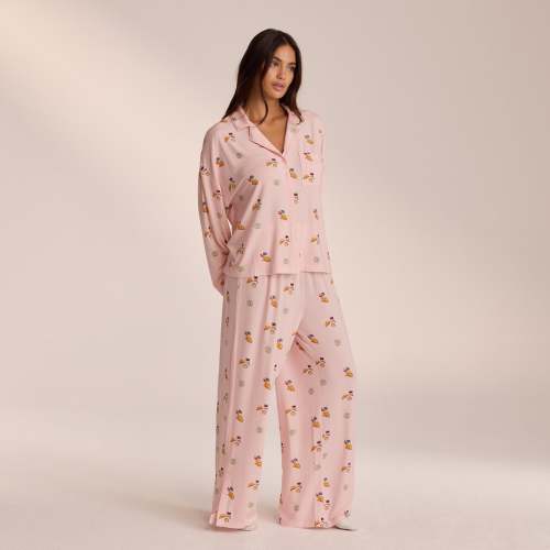 Modal Pajama Pants - Pink
