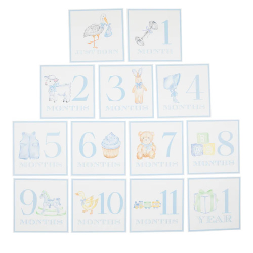 Sir Proper's Month Markers - Buckhead Blue