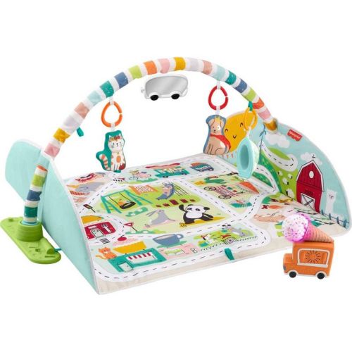 Fisher-price Activity City Gym To Jumbo Play Mat