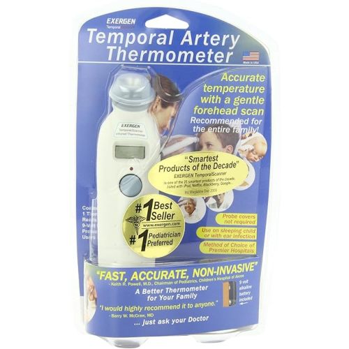 Exergen Thermometer, Temporal Scanner 1 thermometer