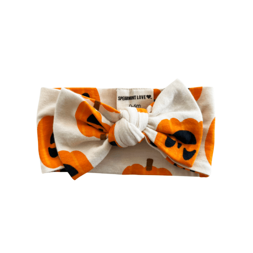 Knot Bow, Jack-O-Lantern