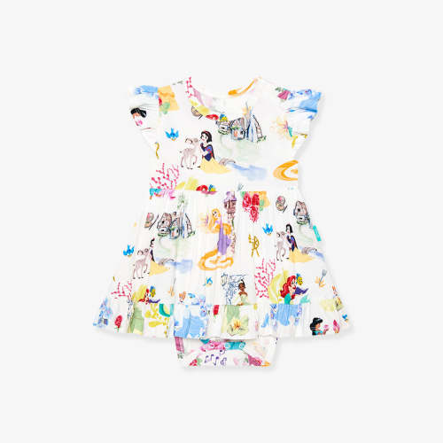 Disney Princess Ball Ruffled Twirl Bodysuit Dress