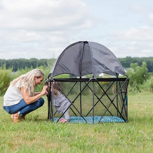Baby Delight Go With Me Eclipse Portable Playard (Canopy Included) - Go with me Eclipse