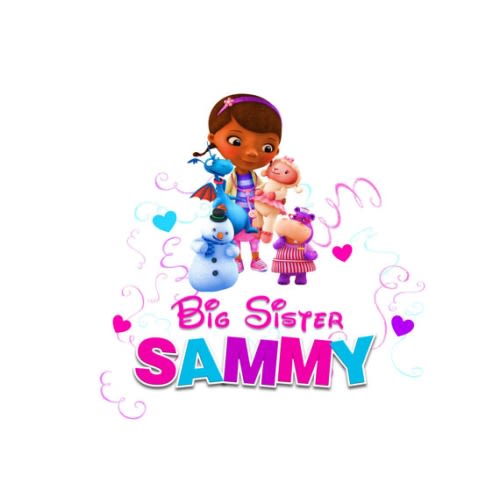 Doc McStuffins Big Sister Shirt  Sibling Shirt by funfashionsetc