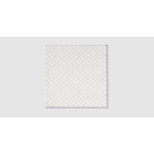 GG pattern wool baby blanket