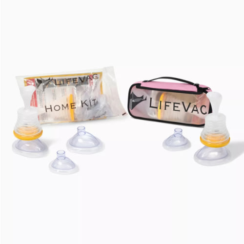 LifeVac Home and Travel Kit Bundle - Toddler and Adult Choking First Aid Device