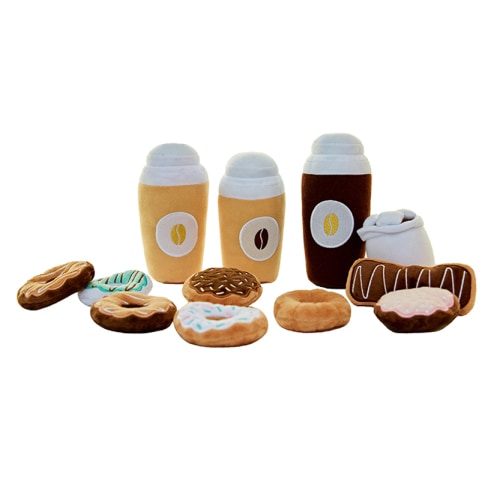 Coffee & Donut Play Food Set - Wonder & Wise