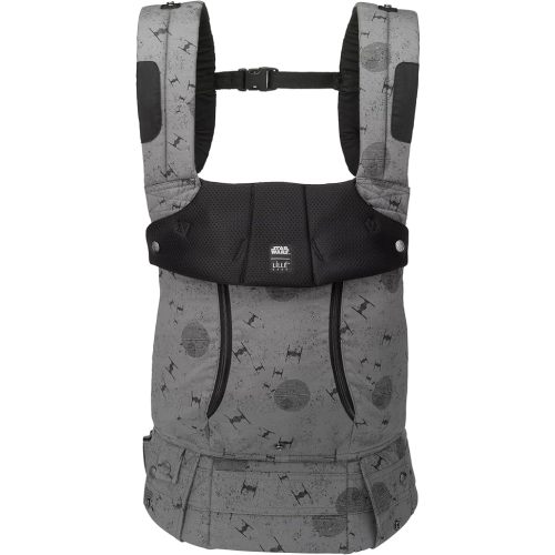 LÍLLÉbaby Complete All Seasons Ergonomic 6-in-1 Baby Carrier Infant to Toddler with Lumbar Support (7-45 Pounds), 360 Degree Baby Wearing, Inward & Outward Facing (Disney's Star Wars Galactic Icons)
