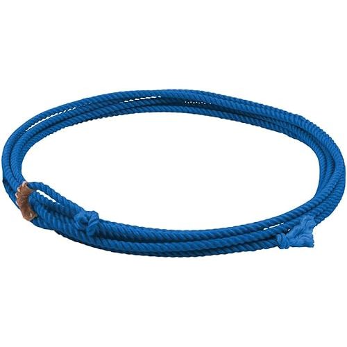 MUSTANG Little Looper Rope, Lightweight Durable Medium Lay Nylon Cowboy Lasso Rope for Outdoor Games, Roping & Horseback Riding Training