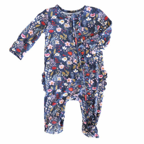 Girl Ruffle Zipper Footies | Best Sellers