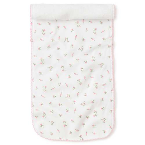 Kissy Kissy Printed Burp | Garden Roses
