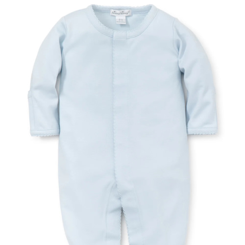 Blue Kissy Basics Footie
