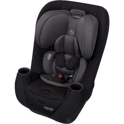 Maxi-COSI Pria All-in-One Convertible Car Seat, Infant to Toddler Car Seat, Easy-Install Harness, Machine-Washable Cover, 5-100 lbs, Sea Shadow