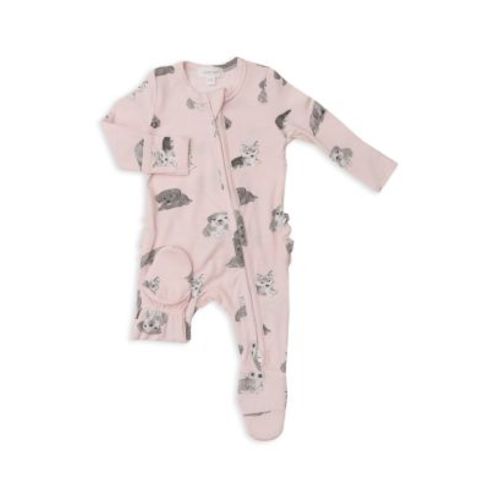 Angel Dear Girls' Soft Puppies Footie - Baby