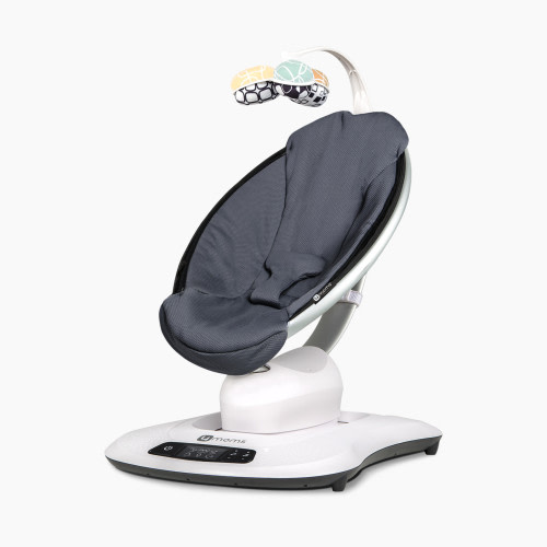 4moms mamaRoo4 Multi-Motion Baby Swing - Dark Grey Cool Mesh
