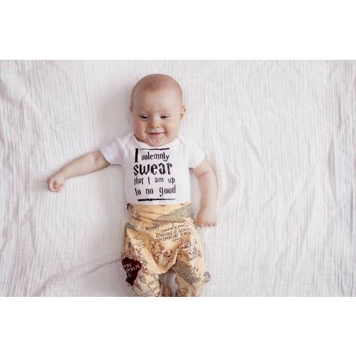 Wizard Matching Set | Map Pants | Wand Bodysuit | Baby Joggers | Harry Potter Baby