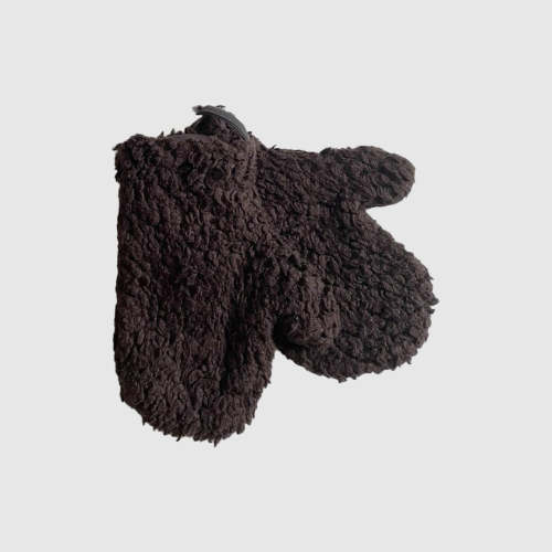 The Sherpa Mitten - Chocolate – Manymoons 0-6m