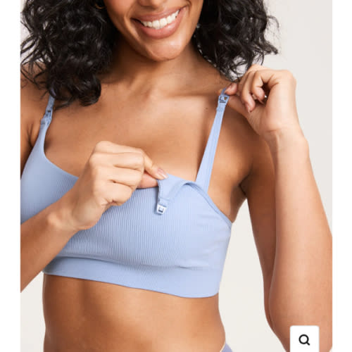 Ribbed Scoop Nursing Bralette