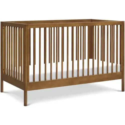 Carter's by DaVinci Colby 4-in-1 Low Profile Convertible Crib walnut