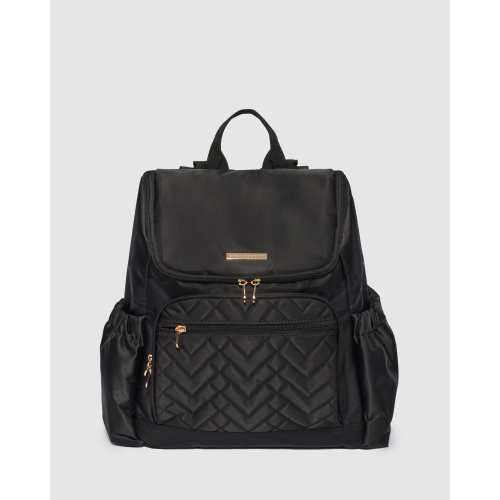 Black And Gold Baby Bag Backpack
