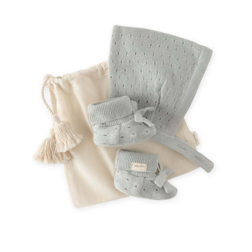 Pointelle Knit Gift Set
